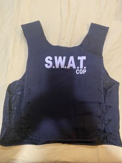 Halloween Swat Cop Vest