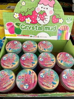 Crystal mud with fugler
