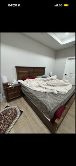 King Size Wooden Bed Frame