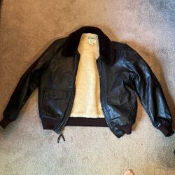 Vintage LL Bean Leather jacket 