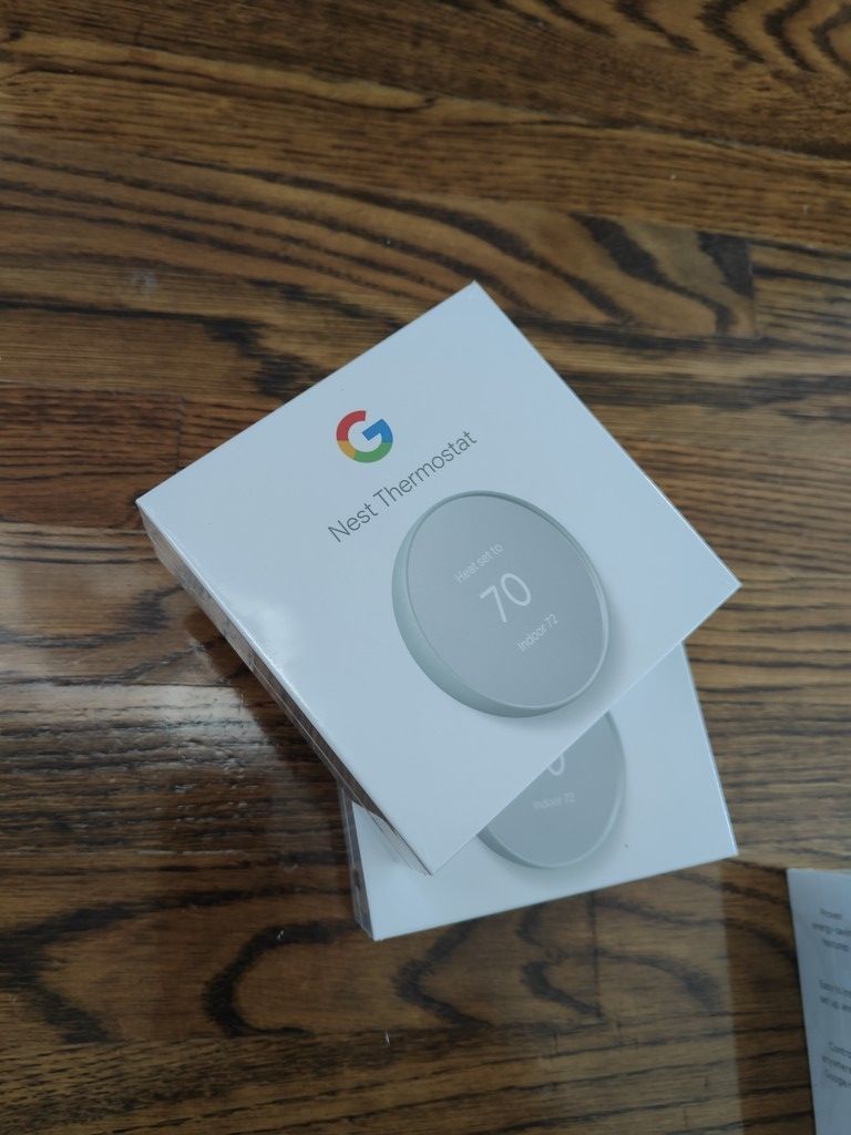 Google Nest Thermostat Fog Color 