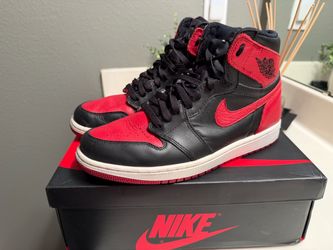 Air Jordan 1 Bred 9.5 2016
