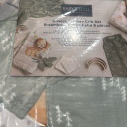 Encore Baby 8 Piece Nursery Crib Set