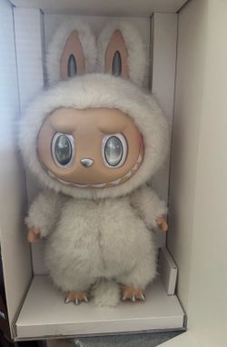 Zimomo Labubu Pop Mart Angel in the clouds