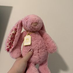 Blushkin Blossom Luxe Bunny Pink Jellycat