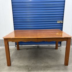 dining table with 2 20 inch leafs solid wood