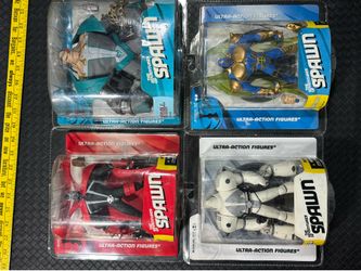 The Adventures of Spawn Ultra-Action Figures Spawn X, Omega, Redeemer & Overkill
