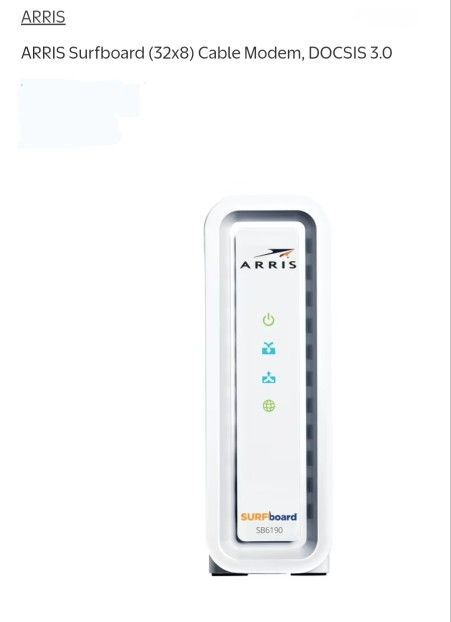 ARRIS Surfboard SB6190