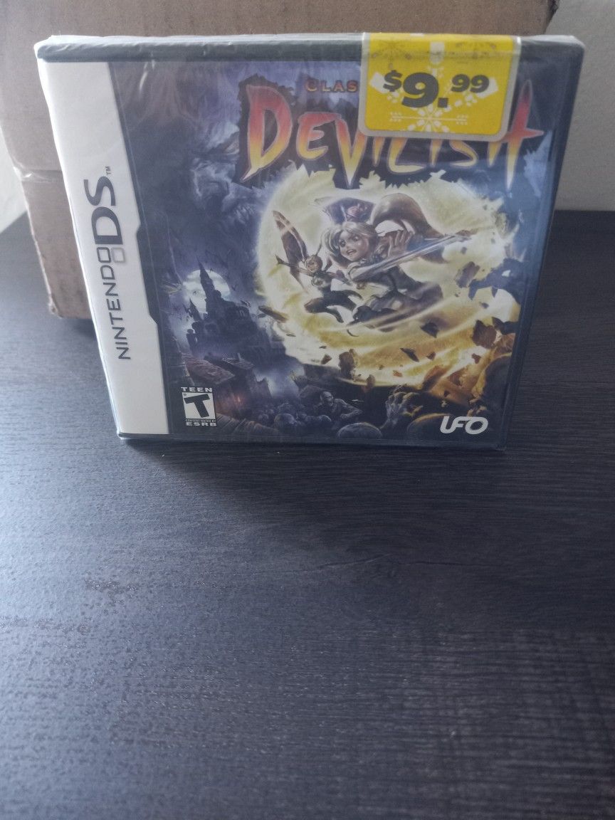 2006 Nintendo Ds Devilish Video Game New Factory Sealed