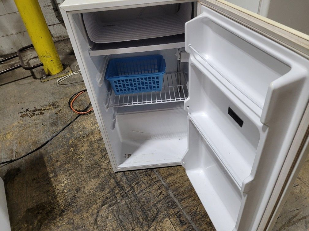 White Mini Fridge