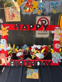 Party supplies- Pokemon party themed items