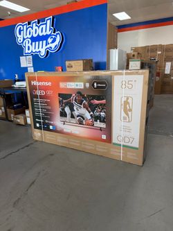 85 Inch Hisense QLED QD75N 4K HDR Smart 144 Hertz TV