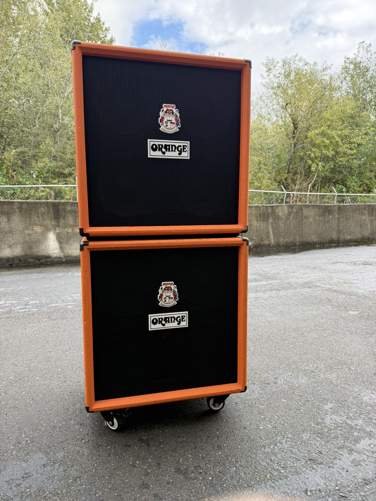 4x10 Orange Bass Cabs