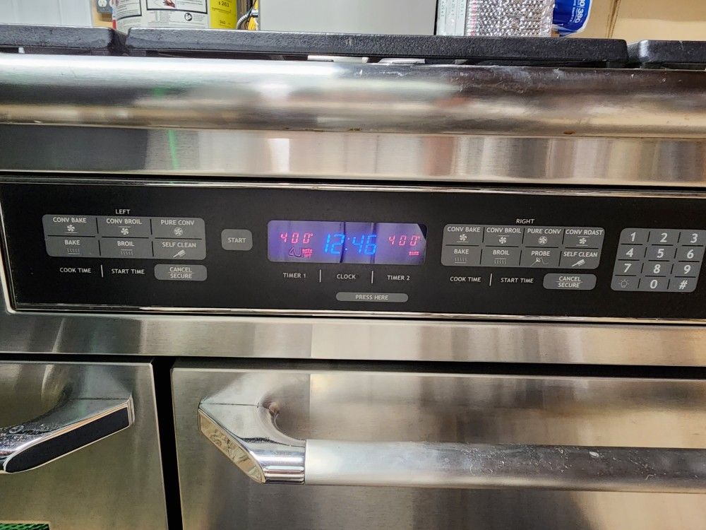 Dacor 6 Burner Pro Stainless Steel 48” Range ER48DSCH/NG 2 Ovens Dual Fuel