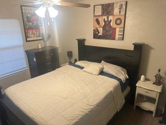 Juego De Cama Negro