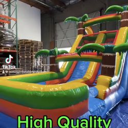 Inflatable water/dry slide for SALE