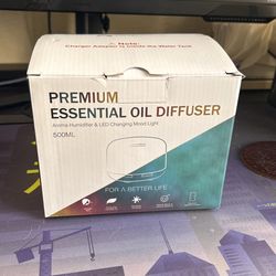 ASAKUKI 500ml Premium, Essential Oil Diffuser and Humidifier  