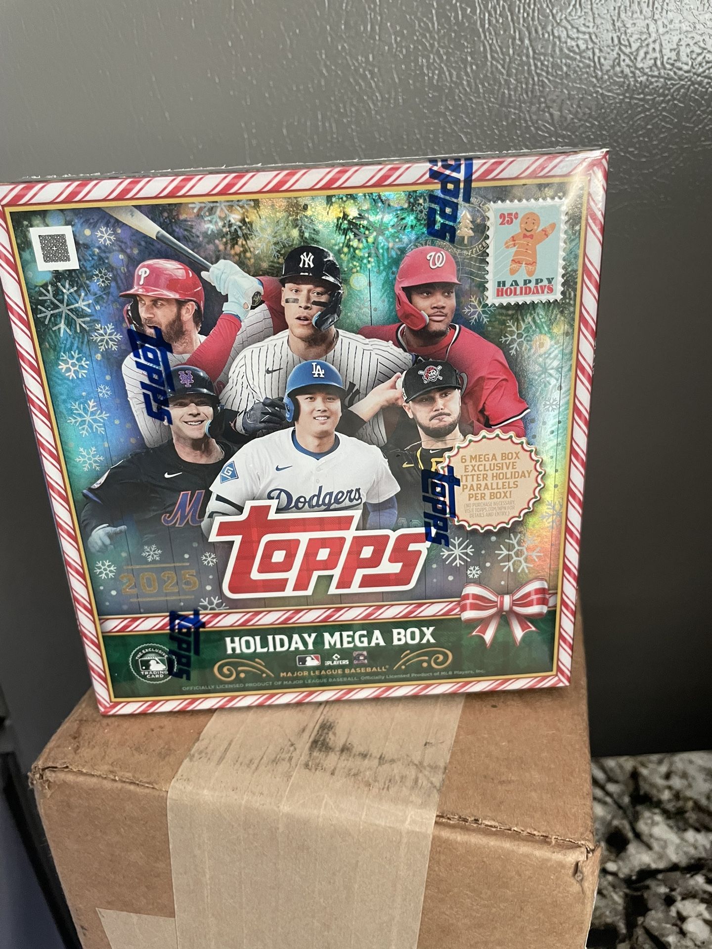 2025 Topps Holiday Baseball Mega Box