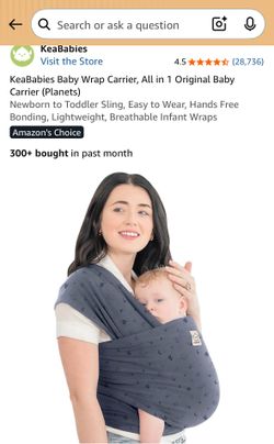 Wrap carrier / used once