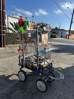 Mobile Candy Vending Cart from APPLE TV SERIES - FOR ALL MANKIND