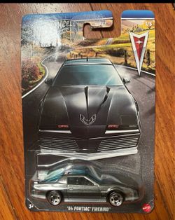 Hot Wheels '84 Pontiac Firebird Die-Cast Car