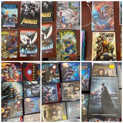 Collectible Comics, Movies And Books $100 For All