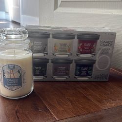 7 Yankee Candles 
