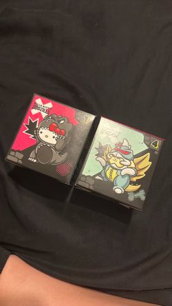 Hello Kitty/ Godzilla