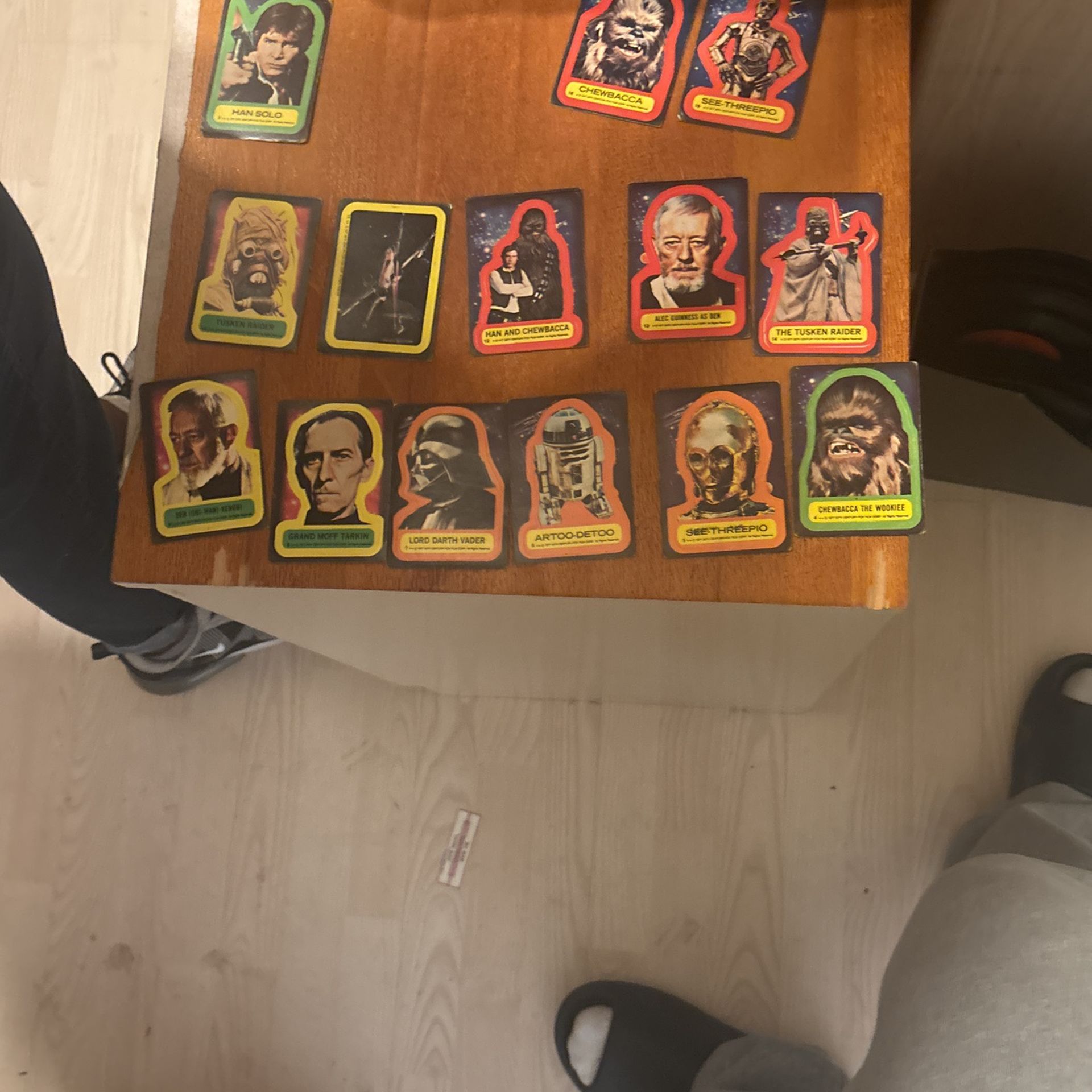 1977 Star Wars Collection Cards