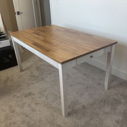 Dining Table With Chairs - $125
