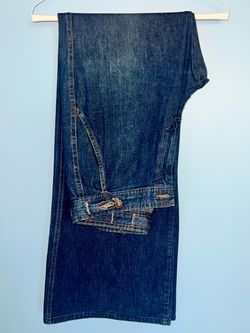 “a Smile” Dark Denim Jeans
