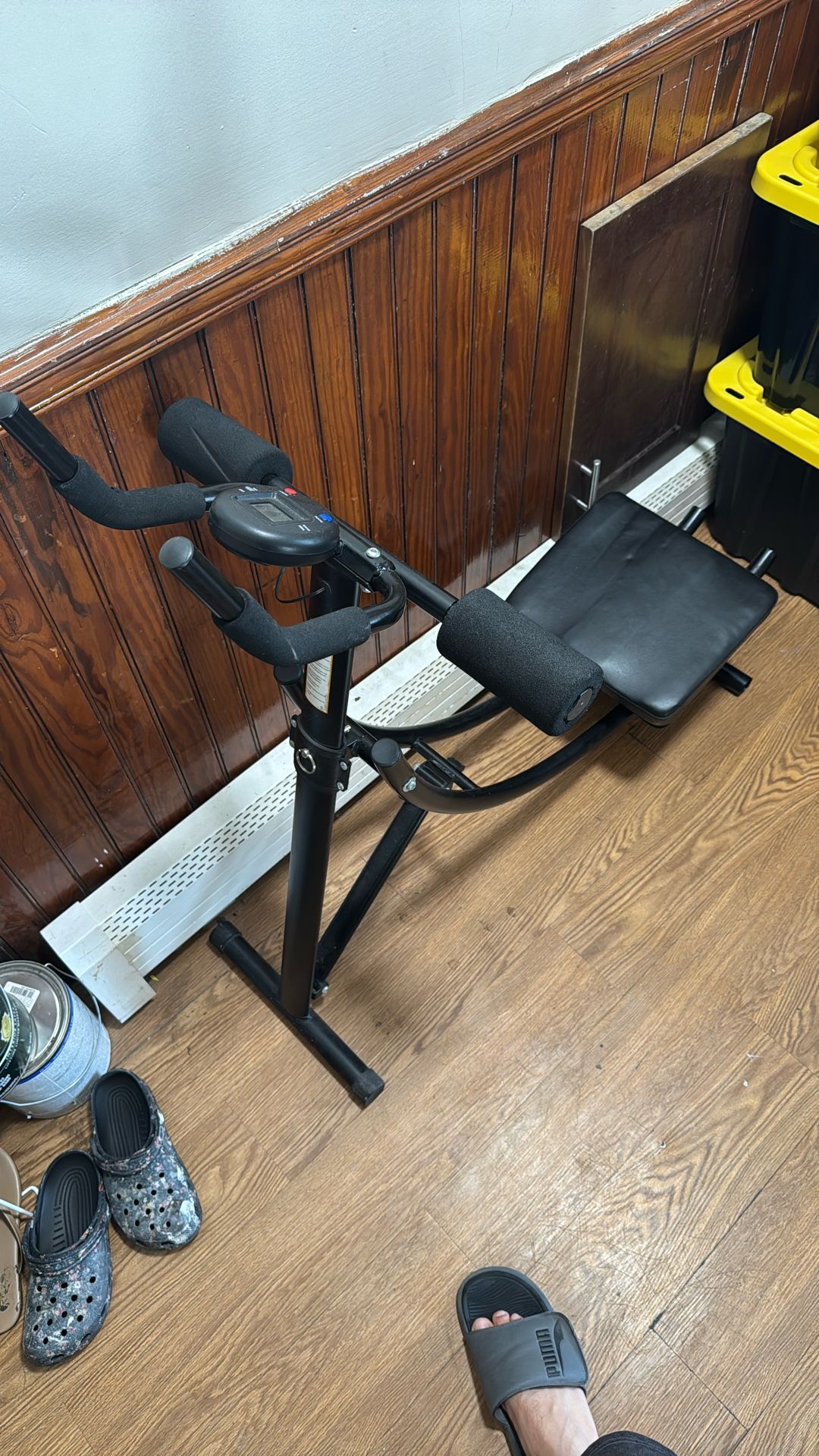 Machine for training