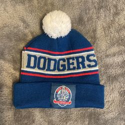 Dodgers Beanie Hat New 