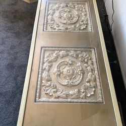 Vintage Gold Beige Counter