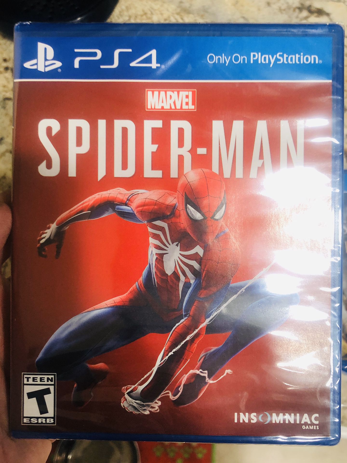 Spider Man PS4 ** BRAND NEW PLASTIC **