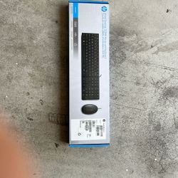 Hp Wired Desktop 320MK Mouse And Keyboard