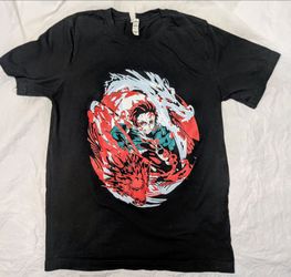Tanjiro Demon Slayer T-shirt Kimetsu No Yaiba Horror Ani