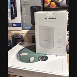 Brand new Cool Mist Humidifier for Bedroom, MORENTO Top Fill Essential Oil Diffuser with 2.5L Water Tank Home and Office, Baby Plants Night Light, Sle