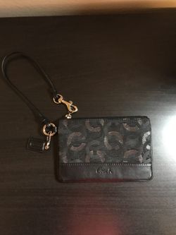 Coach Wristlet