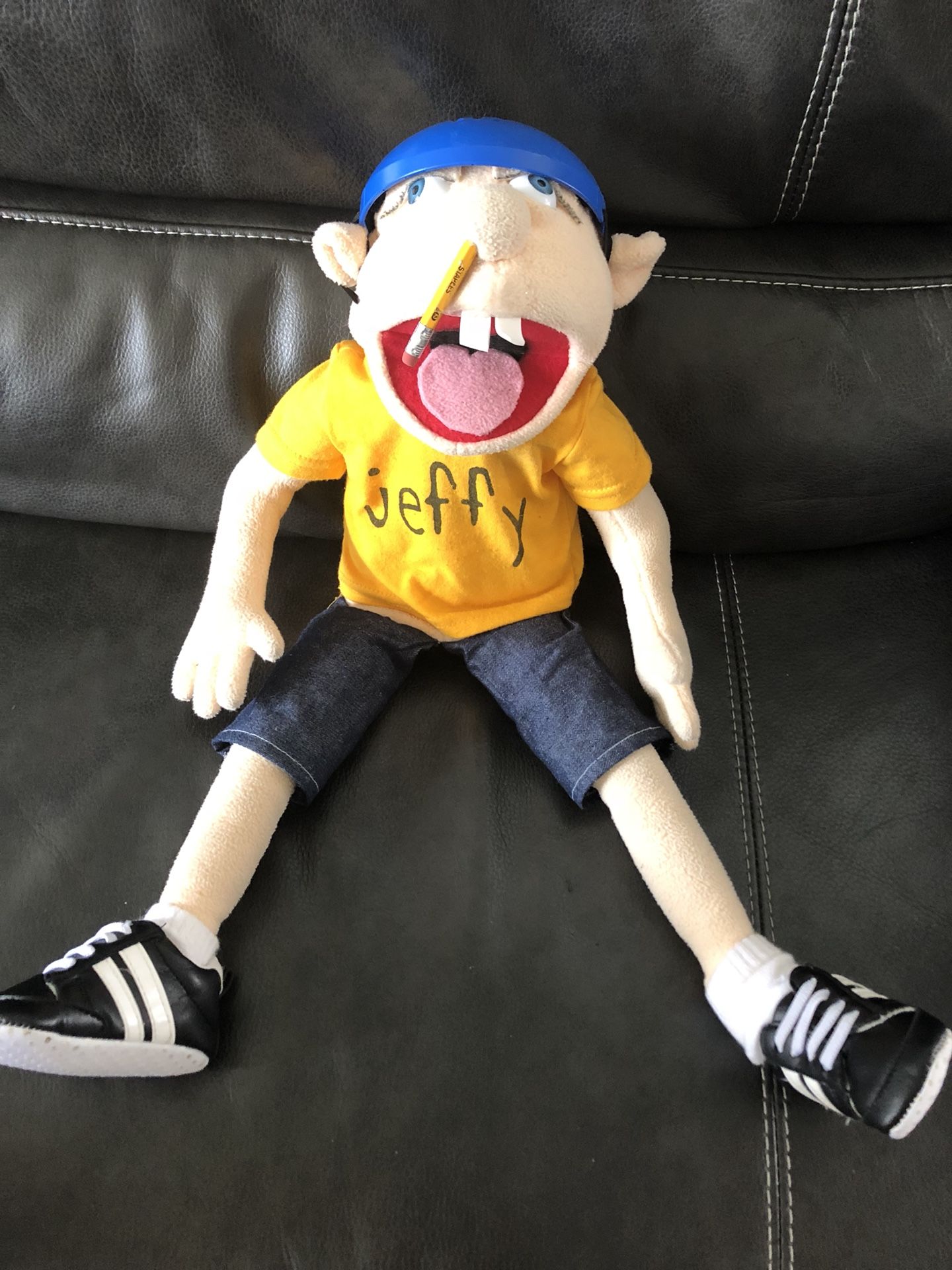 Jeffy puppet from beacon art studios