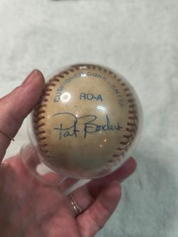 Pat Borders Autographed Baseball RO-A