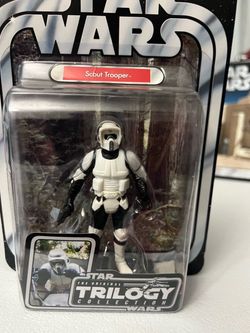 SCOUT TROOPER STAR WARS Return of the Jedi Figure Original Trilogy Collection