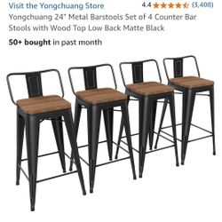 Counter Height Stools, 24"