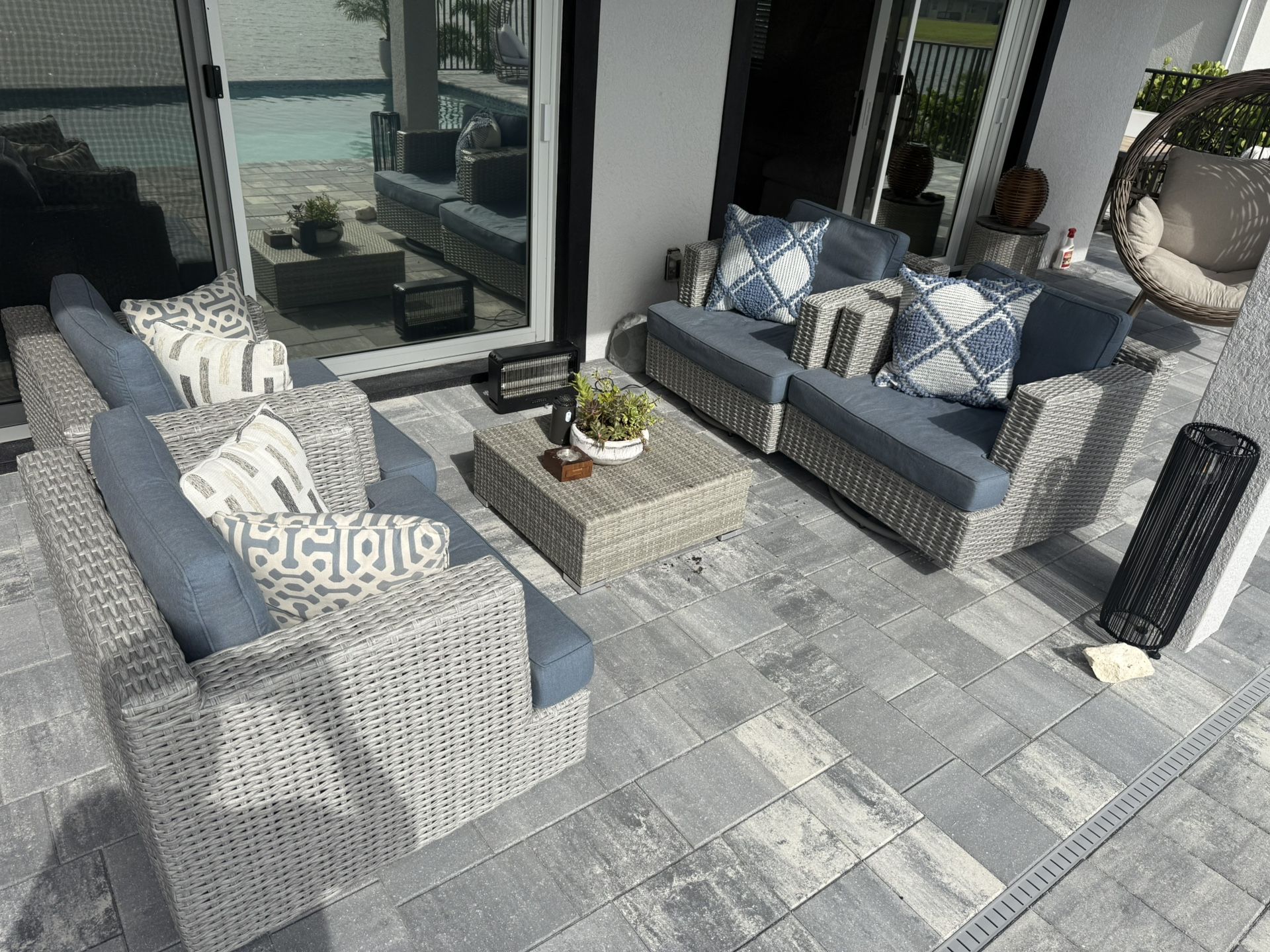 Patio Set 5 Pcs