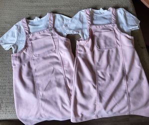 Rose pink w/cream color shirts