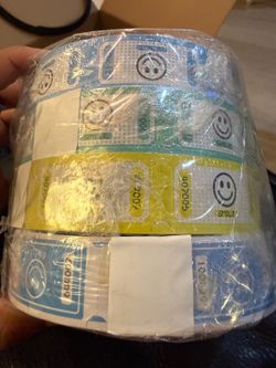 Gicare Smiley Face Raffle Tickets Rolls Multicolor Numbered Event Tickets