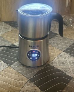 5 in 1 Electric Milk Frother 16.9oz/500ml Large Capacity Dishwasher Safe Milk...