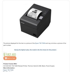 Epson Receipt Printer 