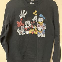 Brand New Disney Mickey and the Gang Sweatshirt Size Medium 