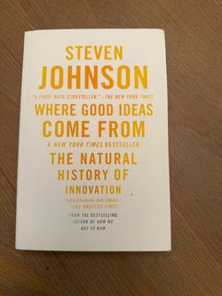 Where Good Ideas Come From by Steven Johnson